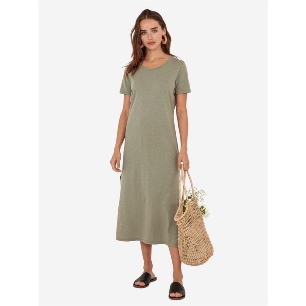 MATE the Label Dana Midi T-Shirt Dress